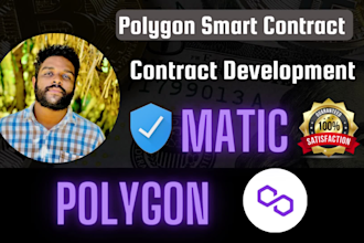 create a fast verified quality smart contract on polygon