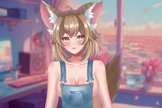 draw and rig live2d vtuber model for streams in anime style