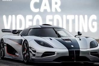 do viral car video edit for reels and tiktok