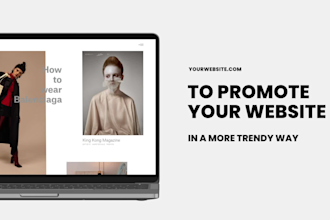 create an amazing website or app promo video