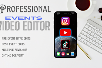 edit exciting videos for your event promotion