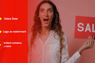 make modern facebook instagram youtube short video ads for brand promotional