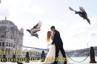 turn your still image into eye catching 3d parallax video