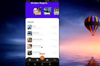 make a chat app, dating app, video calling app