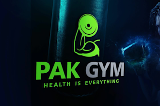 create a logo for fitness, sports, gyms, and health