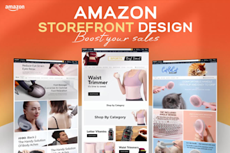 do amazon brand store and storefront design