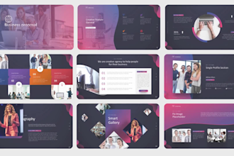 design animated powerpoint presentations and video