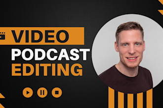 do podcast video editing