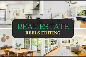 edit real estate reels, walkthroughs reels