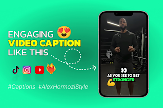 edit tiktok reels shorts with engaging subtitles captions