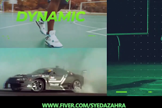 do gym fitness promo ads and sports video trailer for social media