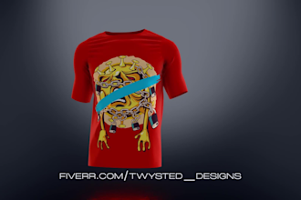 make your tshirt 3d video mockup, or all clothing in image