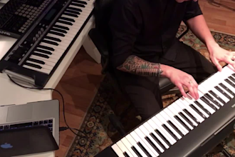 record piano, keyboards, original song and covers