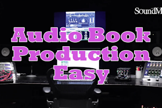 fast edit and master your audiobook to acx standards