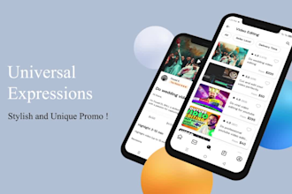 make an amazing and engaging mobile app games or website promo videos