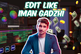edit videos like iman gadzhi