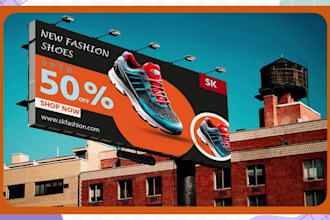 professional and modern billboards design