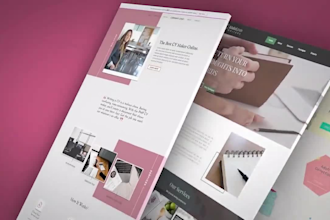 develop responsive wordpress website design or blog website, web design