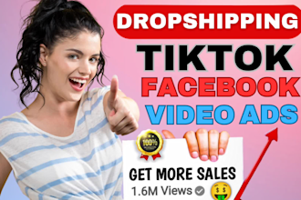 create viral tik tok video ads for dropshipping with perfect hook