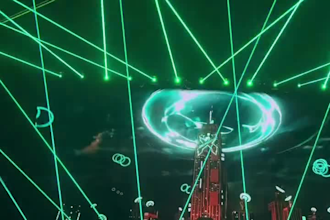 make dj vj loops concert stage show 3d stage lighting 3d billboard led screen