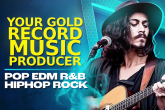 be your gold record ghost producer, hit song ready music composer