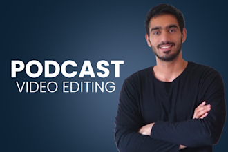 do podcast video editing