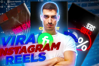 create 3d cinematic viral instagram reels like houston kold