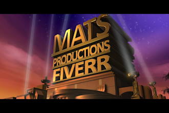 create  3d logo animation 20th century fox intro
