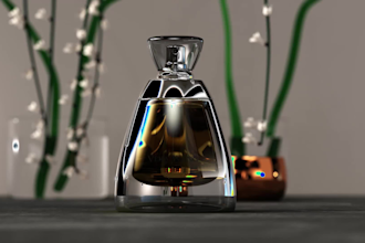 do 3d perfume animation 3d product animation perfume animation 3d animation
