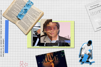 create attractive vox style paper collage animation video