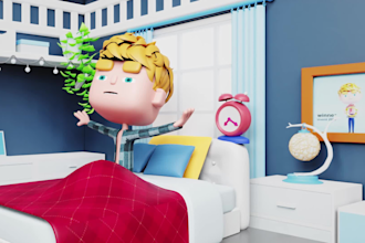 do 3d story animations