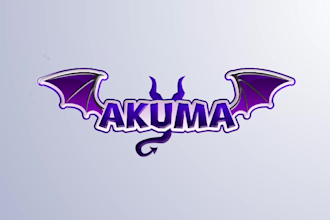 make kawaii japanese style logo for your vtuber channel