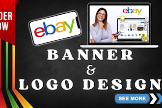 create an ebay store billboard banner image and logo designs