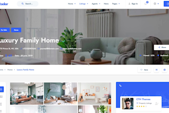 build real estate website