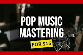professionally master your pop kpop jpop hip hop rap song