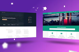 make react next website  with node express, strapi mongodb