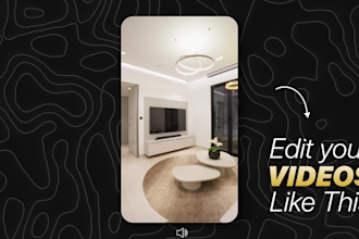 do trendy real estate reels for you house, shop, cafes