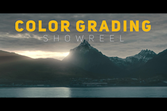 professionally color grade your music video for a cinematic look