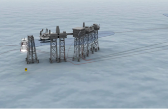 create 3d industrial animation, offshore oil and gas and fluid animation video