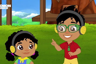 create professional 2d animation for kids