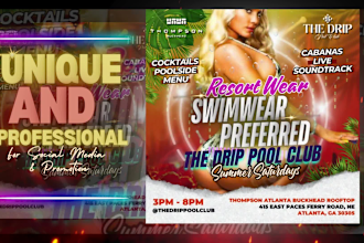 create animated flyer, motion graphics flyer for event, party, dj or night club