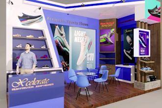 design stunning 3d exhibition stalls and trade show booths