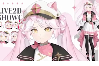 draw and rig live2d model vtuber rigging live2d vtuber commission