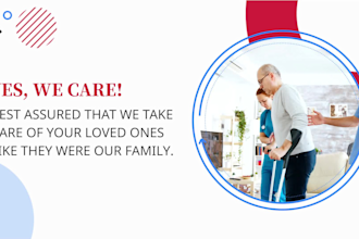 make custom elderly care, senior citizen, home care promo video