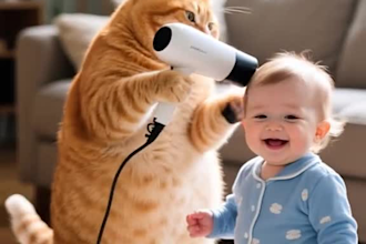 create viral ai cat videos ai funny cat reels ai cat avatar for social media