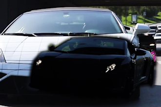 professional car video editing with creative effects