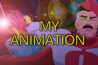 do original 2d animation in invincible or vox machine style