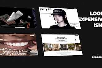 create a 3d interactive website with premium custom animations