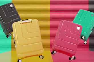 create 3d bag rendering, bag animation, bag design, bag model, cgi ads