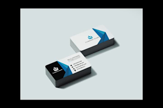 do professional creative luxury business card design within 24 hour